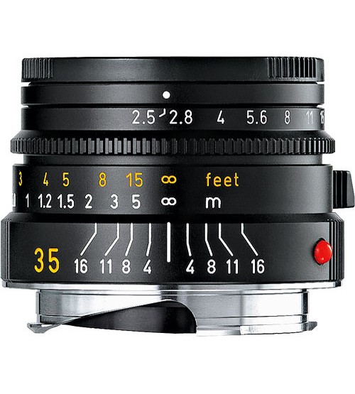 Leica Summarit-M 35mm f/2.4 Black